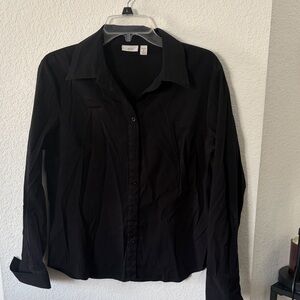 Apt. 9 Black Stretch Shirt